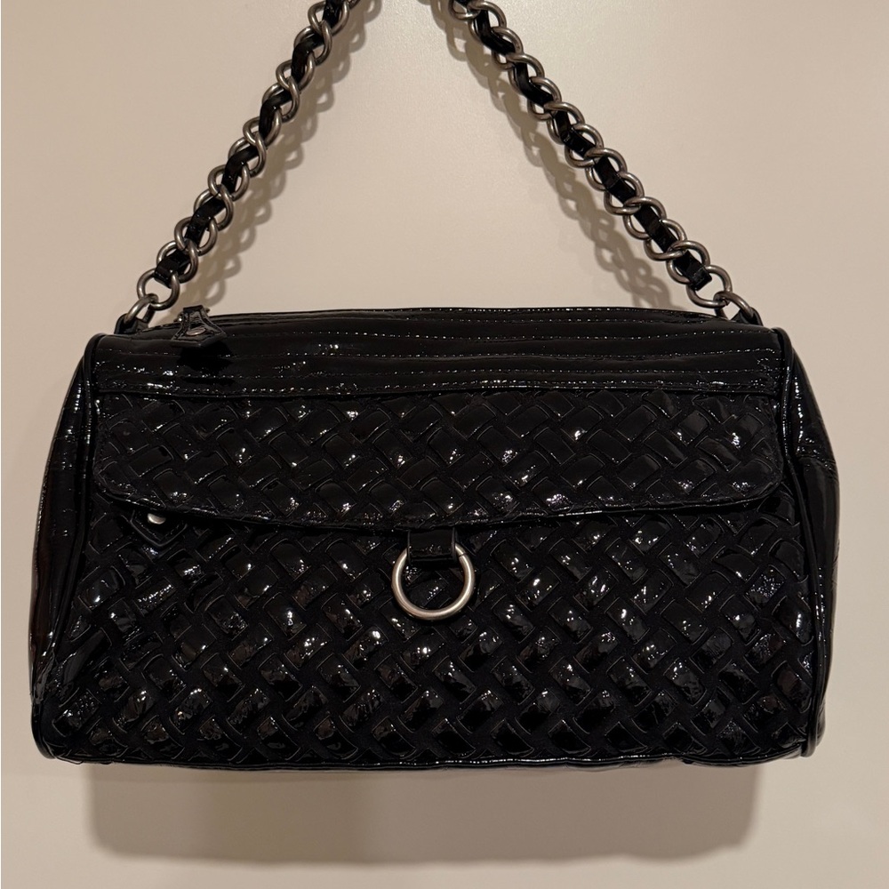 Black Quilted Women's Bag